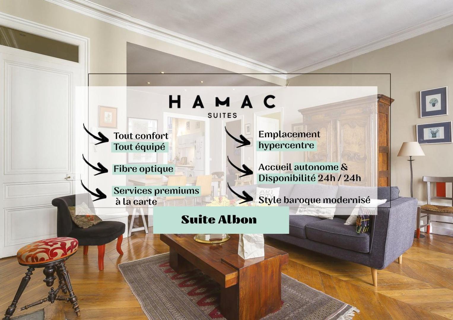 Hamac Suites - Suite Albon Saint Antoine - 4Pers Лион Экстерьер фото
